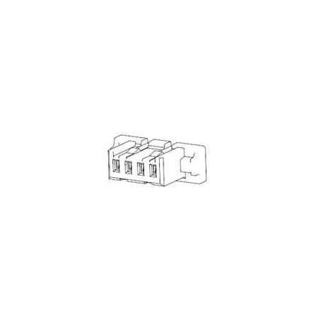 Molex Illumimate 1.00Mm Pitch Wire-To-Board Crimp Housing, Single Row, Friction Lock 1041280500